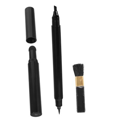 EPIGEIST Dual-Head Beard Filling Pen Kit with Brush Beard Grooming Tool Adjustable Color for Men Easy to Use for Daily Grooming