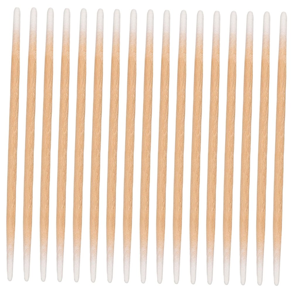 FRCOLOR Double-Headed Wooden Cotton Swabs 8 Packs of Professional Makeup Cleaning Cotton Swabs for Eyelash Extensions