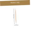 FRCOLOR Double-Headed Wooden Cotton Swabs 8 Packs of Professional Makeup Cleaning Cotton Swabs for Eyelash Extensions view 2