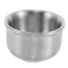 DINHEAROM Stainless Steel Shaving Bowl for Men Compact Portable Stainless Steel Soap Bowl for Wet Shaving Travel Friendly Design Easy to Clean Grooming Tool view 1