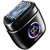 Electric Razor for Travel Men  5 Blade Portable Foil Shaver with High-Speed Motor for Beard & Mustache Close Shave, Waterproof Wet/Dry Use, Mini Cordless USB-C Rechargeable, Black view 1