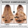 AOAZXBB Hair Heat Protectant Spray 450F Heat Protection Spray with Jojoba Seed Oil, Smooth, Hydration, Frizz Control Thermal Protector for All Hair Types, 7.61 Fl.oz view 3