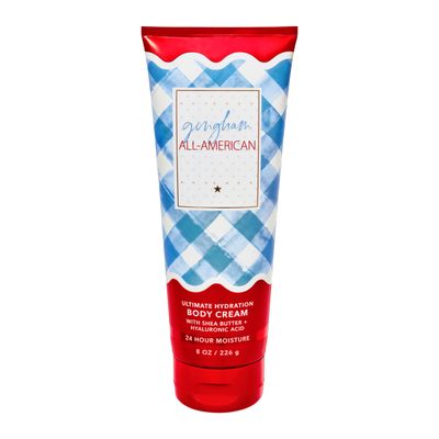 Bath and Body Gingham All-American Ultimate Hydration Body Cream - 8 Oz