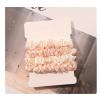 24Pcs Satin Cloth Hair Scrunchies, 2.8Inch Elastic Hair Ties Bulk Scrunchies for Women and Girls, Hair Accessories, Daily Dress Up,Hairstyle Accessories (Off White Pink) view 1