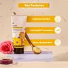 2.11oz Glow Ghee Face Moisturizer for Glowing & Hydrating Skin with Natural Extract, Lightweight Moisturiser for Dry Skin, Damaged & Uneven Skin Tone, 60gm view 3