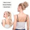 Hair Bun Messy Bun Hair Piece Wavy Curly Scrunchies with Elastic Band Fluffy Chignon Ponytail Hairpieces Scrunchies(107) view 3