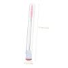 BATHVEVE 10Pcs Crystal Handle Eyelash Brushes Set with Diamond Tubes Small Mascara Wands for Eyelash Extensions for Women and DIY Beauty Random Color view 2