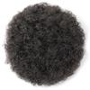 Hair Bun Afro Puff Hair Bun Extension Hairpieces Short Kinky Curly Drawstring Ponytail Extension with 2 Clips Scrunchies(2) view 2