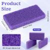 200 Pcs Pumice Stone Bulk for Feet Scrubber,Dead Skin Disposable Foot Pumice Foot Callus Remover Pedicure Tools Purple Pumice Sponge Nail Salon Home Use view 2