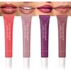 4 PCS Butter Lip Balm  Ultra-Hydrating Lip Care with Shea Butter & Olive Oil, Soothes Dry Lips with Natural Tint & Gloss Effect, Lip Plumper Moisture & Light Lip Stain Finish Set 02 view 1