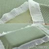 Green,75x190cm/29.5x74.8in,Massage Fitted Sheet Massage Table Sheets with Hole,Lace Beauty Massage Bed Sheet Washable Bedspread SPA Massage Bed Cover Reusable Protective Cover view 3