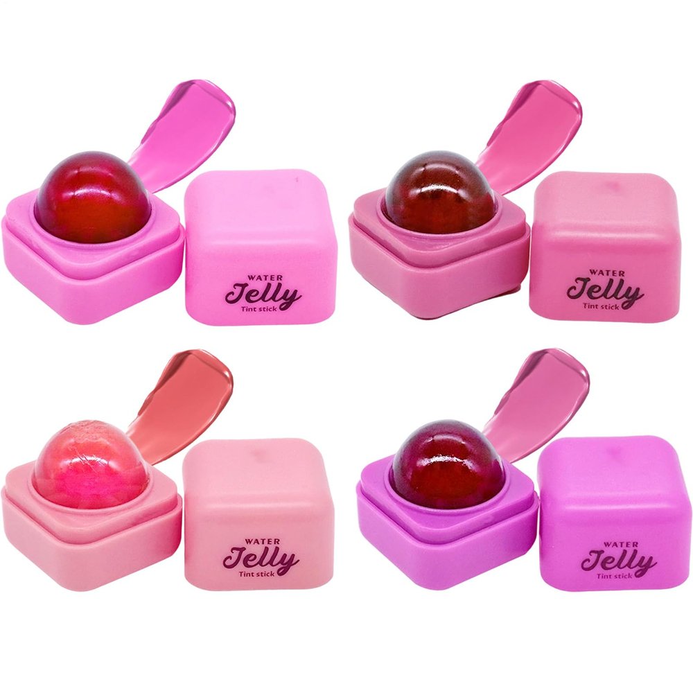 Blush Sticks | Long-Lasting Liquid Blush for Cheeks | Natural Look Improvement Jelly Blush Stick for Watercolor Blending at Lips and Eyeshadow Areas