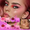 Blush Sticks | Long-Lasting Liquid Blush for Cheeks | Natural Look Improvement Jelly Blush Stick for Watercolor Blending at Lips and Eyeshadow Areas view 4