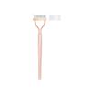 Eyelash Separator Stainless Steel Naked Pink Long Handle Eyelash Comb Eyelash Definer Mascara Brush Eyelash Brush Separator Mascara Comb Applicator With Cover (1PC) view 1