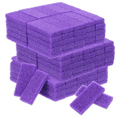 200 Pcs Purple Pumice Stone for Feet Disposable Foot Pumice Stone Bulk for Feet Callus Remover Purple Foot Scrubber Dead Skin Pedicure Scrubber Exfoliator Sponge for Bath, Spa, 3.54 x 1.77 x 0.47 Inch