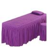 DjxAzthuria Beauty Bed Cover Massage Massage Bed Sheet Cover Foot Bath Bed Cover for Spa, Beauty Salon(Color5,185x70cm) view 1