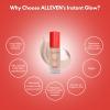 ALLEVEN Instant Glow Hydrating Highlighter  Lightweight Liquid Illuminator Buildable Pearl Glow, Moisture Complex for Radiant Skin, Blendable Shimmer for All Skin Tones (Instant Pearl) view 4