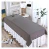 Bed Sheet Beauty Salon Massage Special Breathable Perforated Flat Bed Sheets for Spa Clubs for Spa, Beauty Salon(Grey,200X118cm with Hole) view 1