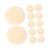 Beaupretty 12pcs Hair Bun Makers Set Soft Sponge Hair Donut Styling Tools for Women and Girls Styling Accessories for Chignon and Braid Hairstyles view 1