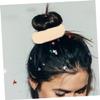 Beaupretty 12pcs Hair Bun Makers Set Soft Sponge Hair Donut Styling Tools for Women and Girls Styling Accessories for Chignon and Braid Hairstyles view 3