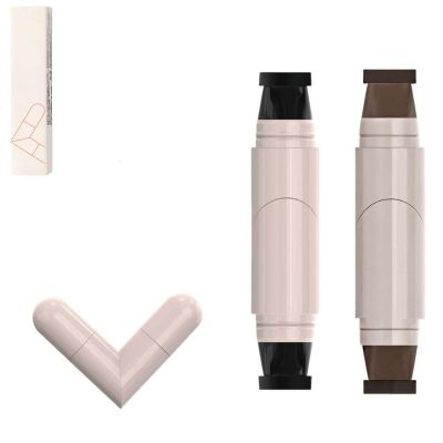 2025 New Foldable Eyeliner Stamp Kit: Waterproof & Smudge-Proof Winged Eyeliner Tool with Silicone Stencil, Beginner-Friendly Gel Pencil Set for Perfect Cat EyesBlack+brown