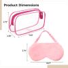36-Piece Spa And Sleepover Party Set, Plush Hair Accessories, Eye Masks, Towels, And Transparent Makeup Bags view 4