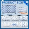 16 Pcs Bow Makeup Bags Bulk for Women Blue Coquette Aesthetic Preppy Cosmetic Bags Bow Floral Canvas Toiletry Bags Aesthetic Travel Zipper Pouches for Bridesmaids Wedding Party Favors Supplies view 2