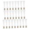 25pcs 15ml Clear Plastic Lip Gloss Containers with Cap Refillable Bottles for DIY Lip Gloss Travel Friendly Empty Squeeze Tubes for Women view 1