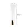 25pcs 15ml Clear Plastic Lip Gloss Containers with Cap Refillable Bottles for DIY Lip Gloss Travel Friendly Empty Squeeze Tubes for Women view 2