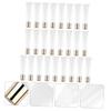 25pcs 15ml Clear Plastic Lip Gloss Containers with Cap Refillable Bottles for DIY Lip Gloss Travel Friendly Empty Squeeze Tubes for Women view 3