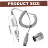 Licsaliwe Electric Nail Drill Professional Nail Drill Portable Low Noise Electric Handpiece Replacement Polishing Machine with Sanding Function view 2