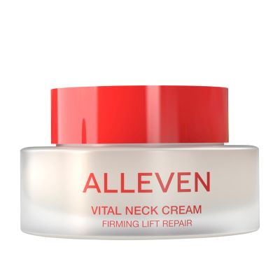 Alleven Vital Neck Cream  Firming and Lifting Neck Treatment with Peptides and Botanical Extracts for Smoother, Tighter, More Resilient Skin