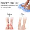 Solespa  Hands-Free Silicone Foot Scrubber Mat, 2025 Upgrade Sole Spa Foot Scrubber, Wall Mount Non-Slip Exfoliating Shower Mat, for Clean Men and Women with Suction Cup (Gray) view 3