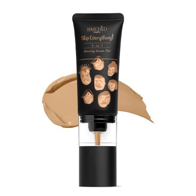 Skip Everything Blurring 4 In 1 Full Coverage Skin Tint For All Skin Type, Natural Coverage, For Daily Use, (Honey, 30ml (Pack of 1))