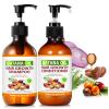 Batana Oil Shampoo & Conditioner for Hair Growth, Thicker Hair, Anti-Thinning & Volumizing & Strengthening, Cleanses & Moisturizes Scalp Batana Shampoo for Men & Women view 1