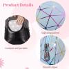 16-Piece Set Of Cute Sanitary Napkin Storage Bags, Portable Pu And Cotton Fabric Pouches For Women view 2