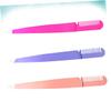 BAZEITFLOW 2 in 1 Tweezer Comb Set 3pcs Stainless Steel Eyebrow Tweezers and Clamps for Precision Makeup Tools for Women Portable Beauty Supplies view 3
