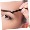 DEARMAMY 2Pcs Dual Ended Eyebrow Brush Angled Makeup Brush for Precision Application Portable Design with Cover for Eye Makeup Enthusiasts Durable and Tool view 2