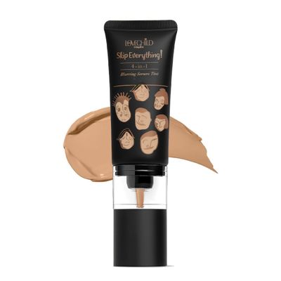 Skip Everything Blurring 4 In 1 Full Coverage Skin Tint For All Skin Type, Natural Coverage, For Daily Use, (Biscuit, 30ml (Pack of 1))
