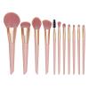 11 pieces of makeup brush set powder make-up eye shadow beauty tools view 2