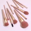 11 pieces of makeup brush set powder make-up eye shadow beauty tools view 3