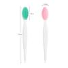 2 Pcs Lip Brush Tool Set,Double-Sided Silicone Exfoliating Lip Brush for Men Wome Double-sided Soft for Smoother and Fuller Lip Appearance (Blue,Pink) view 4