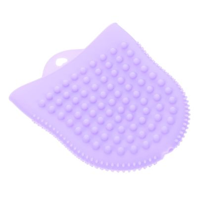 DECOMELODY Silicone Facial Cleansing Brush for Deep Cleaning Exfoliating Massage Ergonomic Design for All Skin Types Lightweight Portable Face Exfoliator for Women