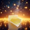 Myuiao 10 Sheets(400 Capsules) Pimple Patches for Face,Hydrocolloid Acne Patches Star Patches for Healing,Cute Star Face Stickers Patch,Pore Cleansing Strips, Pimple Stickers (Yellow) view 3