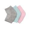 Beaupretty 3pcs Open Toe Heel Socks with Moisturizing Gel for Cracked Breathable Foot Care Sleeve for Men and Women Durable and Washable Design Pink view 1