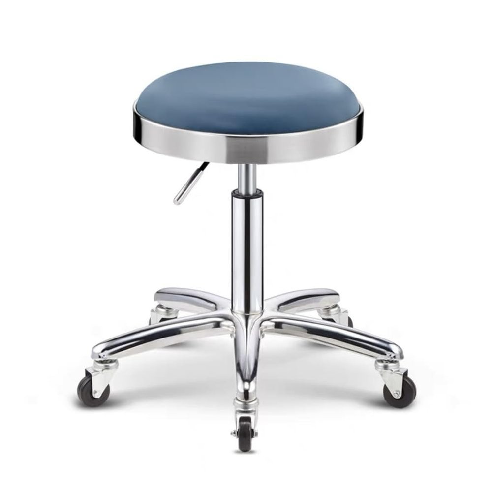 SFKLYU Ergonomic Esthetician Stool Chair, Height Adjustable Rolling Stool, 360 Rotating Drafting Chair for Salon Tattoo Spa Medical Dentist Clinic,A3