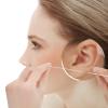 Classicseali 640pcs Earring Hole Cleaner Floss, 3.8 In Disposable Ear Piercing Floss, Piercings Hole Cleaner for Girls Women Men, 4 Colors Piercings Cleaners Flosses with Storage Tube view 2