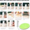 Automatic Facial Mask Maker Machine, Mini DIY Facial Mask Maker Machine, 2-Minute Fruit & Vegetable Natural Mask Creator, Auto-Cleaning USB Charging for Custom Face, Eye & Body Treatments view 2
