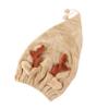 BIUDECO Christmas Antler Hair Drying Towel Quick Wrap for All Hair Types Soft Fleece Fast Drying Cap for Women Travel Friendly view 1