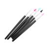 BAZEITFLOW 5Pcs Silicone Eyeshadow Applicator Compact Makeup Brushes for Lipstick Eyeshadow Lightweight Beauty Supply for Women for Travel Daily Use view 1